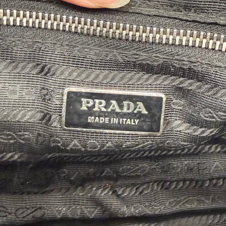 [BUNJANG] Prada Pocono Pocket Mini Shoulder Bag / 프라다 블랙 포코노 포켓 미니 숄더백