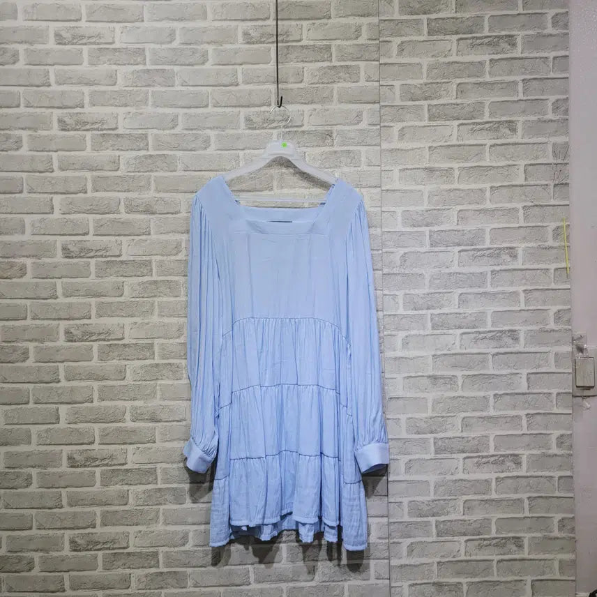 [BUNJANG] Square Neck Dress - Size F / ㅊ2 스퀘어넥 원피스 F
