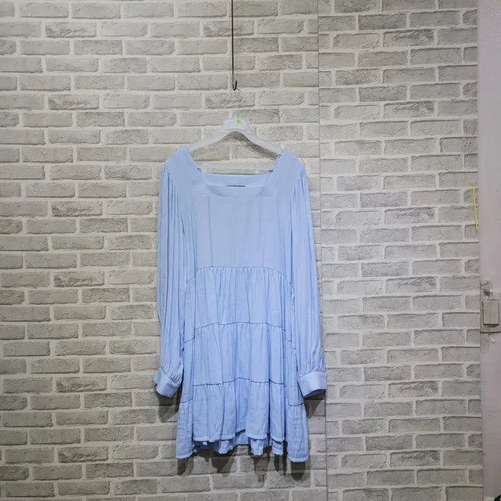 [BUNJANG] Square Neck Dress - Size F / ㅊ2 스퀘어넥 원피스 F