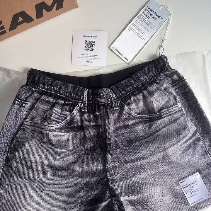 [SOLD OUT] [새상품]세티스파이 피스쉘 5인치 블랙 데님 흑청 M