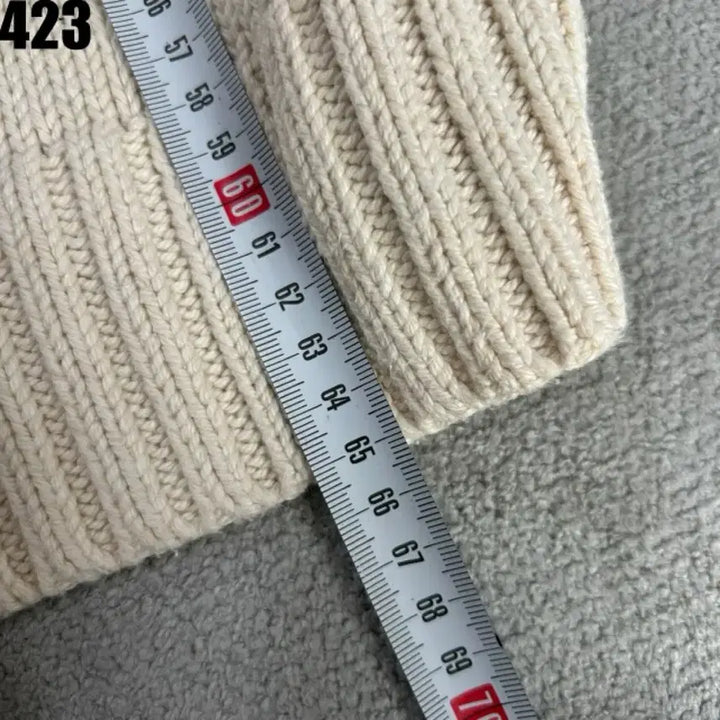 [BUNJANG] Polo Ralph Lauren Ivory Pattern Knit Sweater / 폴로 랄프로렌 아이보리 패턴 니트 XL