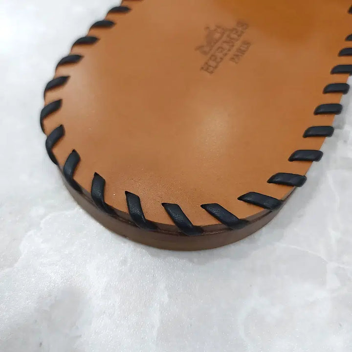 [BUNJANG] Hermes Izmir Stitch Sandals / 42.5 / 에르메스 이즈미르 스티치 샌들 슬리퍼