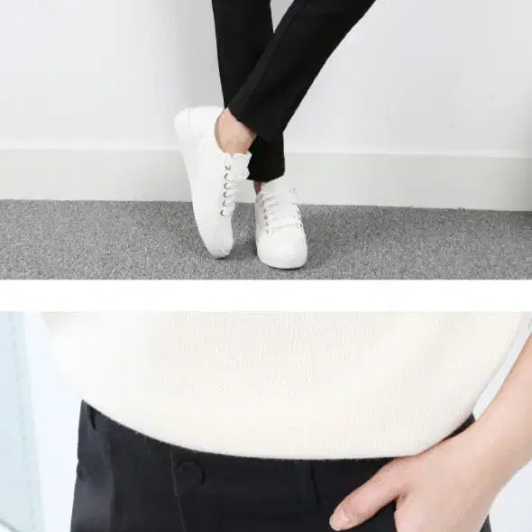 [SOLD OUT] 슬랙스바지 일자바지 검정바지