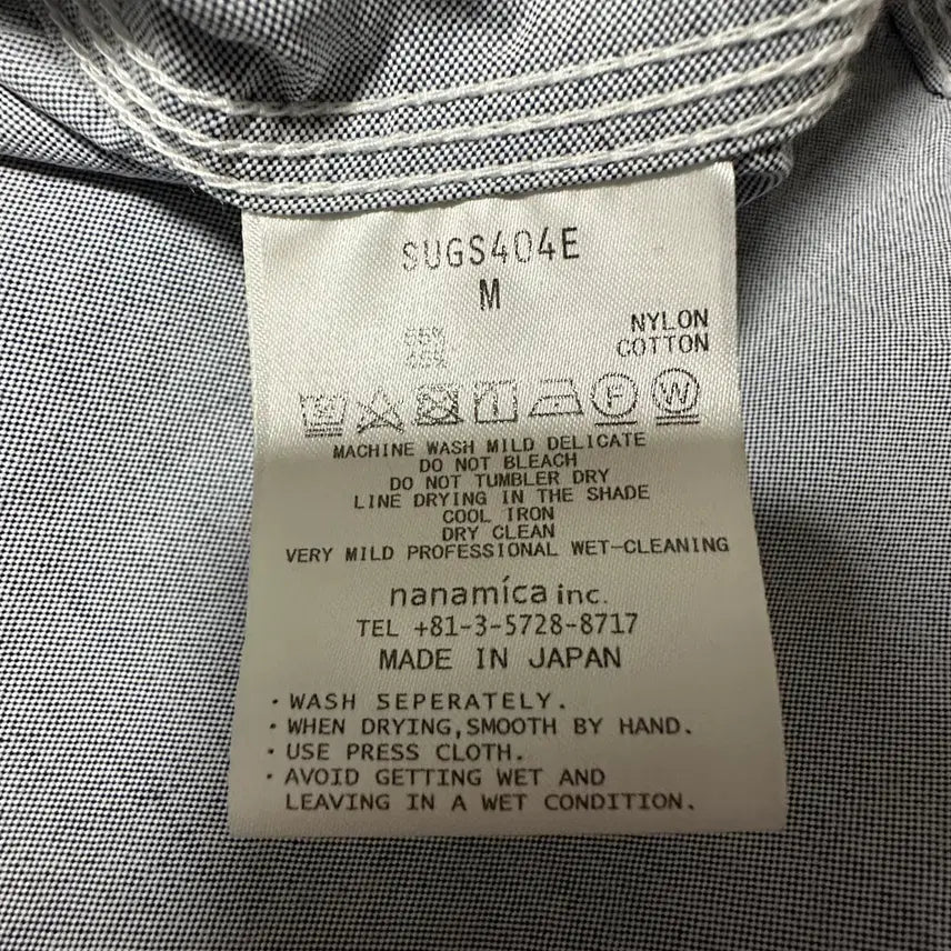 [BUNJANG] NANAMICA Japan Made Shirt / NANAMICA japan made shirt