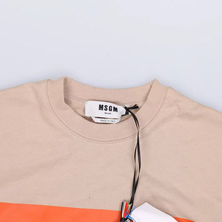 [BUNJANG] MSGM Printed Sweatshirt / S 새상품 MSGM 프린팅 맨투맨 0424H1