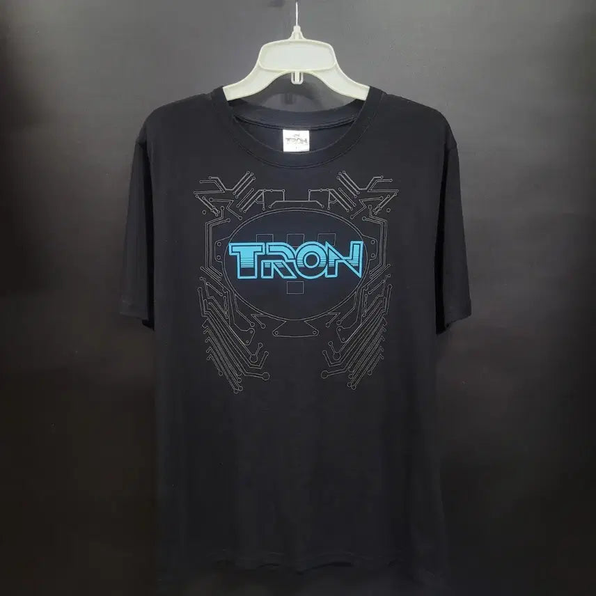 [BUNJANG] GU Disney Tron Printed Shirt / TRON X DISNEY X GU 프린팅 셔츠