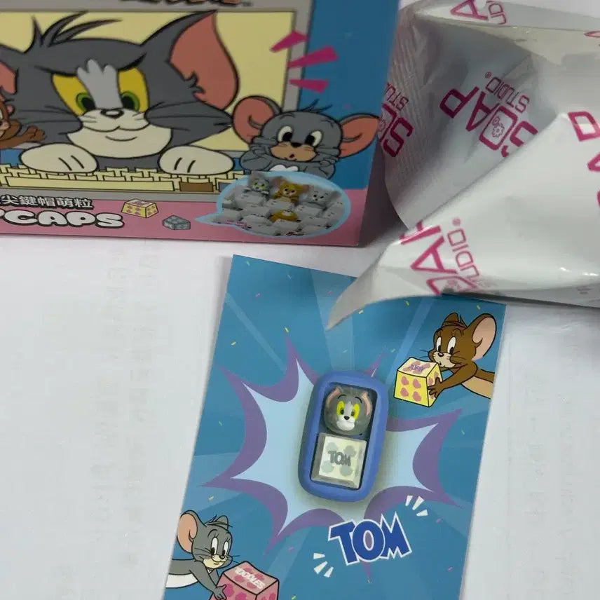 [BUNJANG] Tom and Jerry Tom Keyring Keycap / 톰과제리 키링 키캡 - 누운 톰