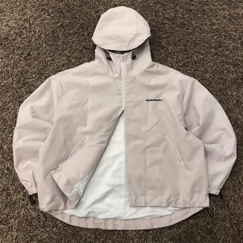 [SOLD OUT] L 노매뉴얼 투웨이 후드 바람막이 자켓