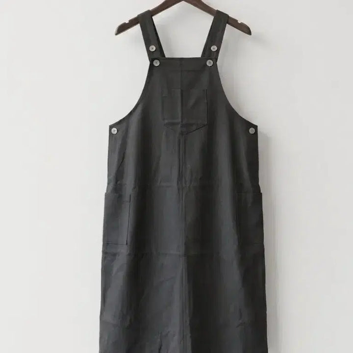 [SOLD OUT] 새상품 진그레이 멜빵 원피스 66-77