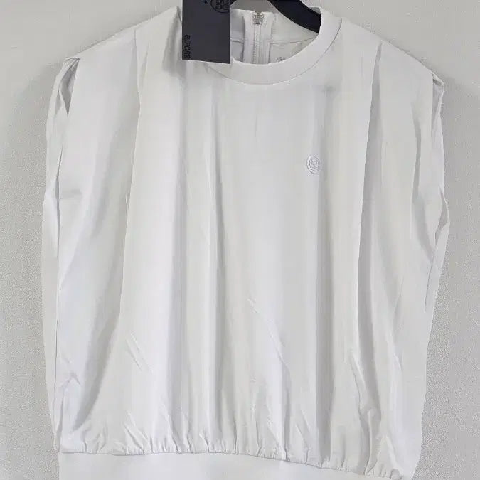 [SOLD OUT] (택상품) 지포어 / 화이트 저지 우븐 민소매 m(90)