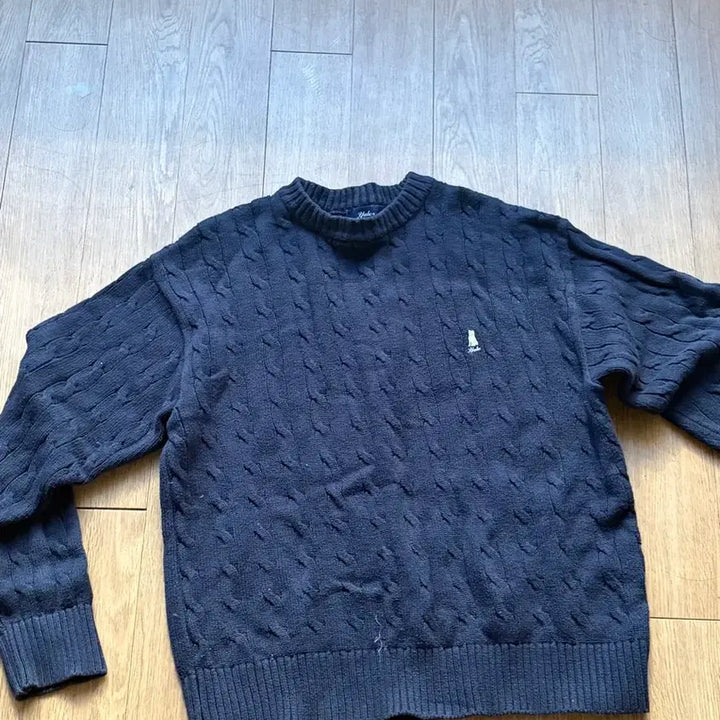 [BUNJANG] Yale Polo Knit Sweater / 예일 폴로 니트 S