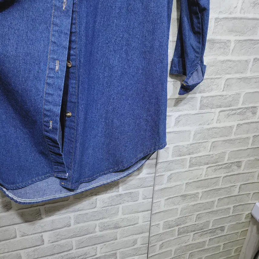 [SOLD OUT] ㅊ28 데님 롱셔츠 F
