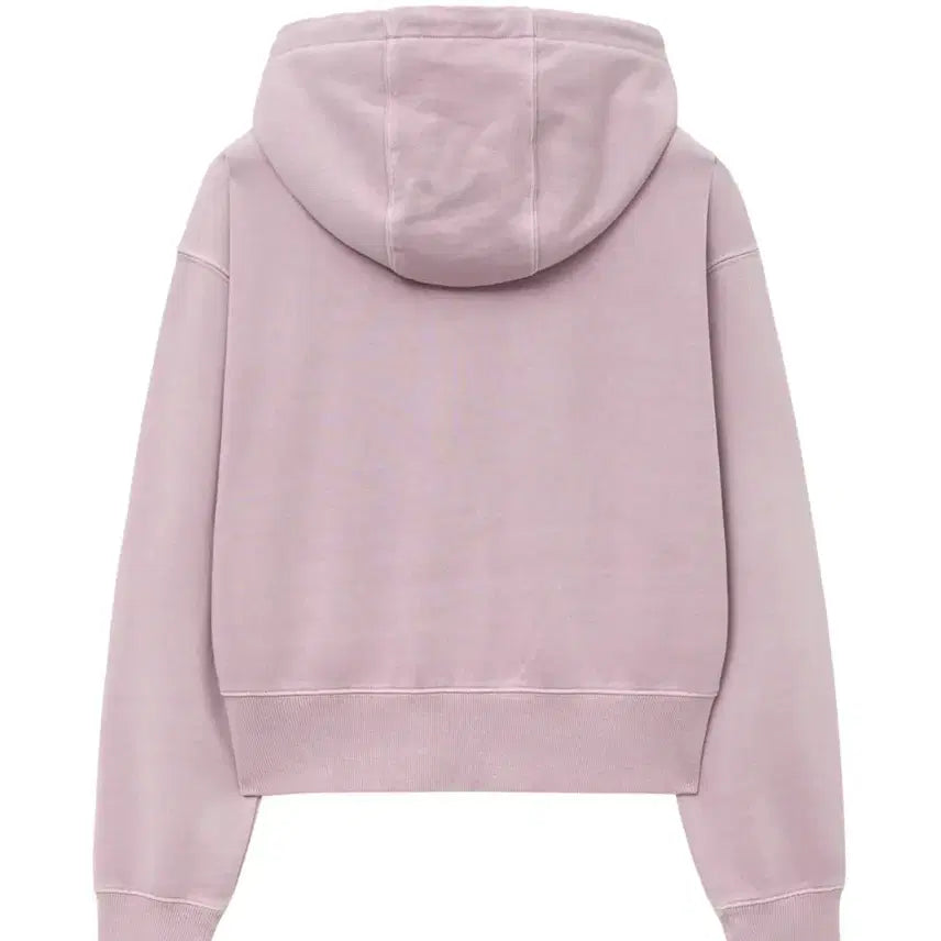 [BUNJANG] 마리떼 W VINTAGE DYEING APPLIQUE LOGO CROP / 마리떼 W VINTAGE DYEING APPLIQUE LOGO CROP