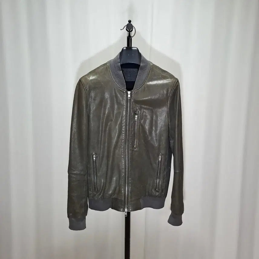[BUNJANG] AllSaints Lambskin Blouson Jacket / (택포) 올세인츠 램스킨 블루종 B803