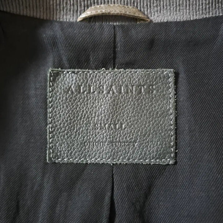 [BUNJANG] AllSaints Lambskin Blouson Jacket / (택포) 올세인츠 램스킨 블루종 B803