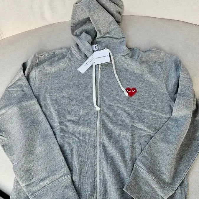 [BUNJANG] Comme des Garcons Hooded Zip-Up Sweatshirt / 꼼데가르송 후드집업
