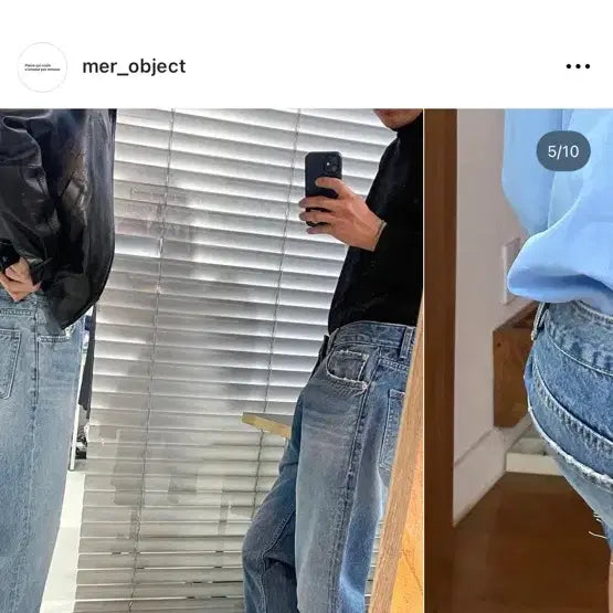 [BUNJANG] Mudule Mer Blue Fonce E Fit / 32) Mudule Mer blue fonce e fit