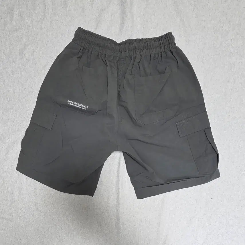[BUNJANG] Nylon Cargo Pants (Gray) - Size M / 나일론 카고 팬츠 (그레이)