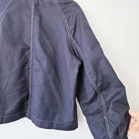[SOLD OUT] 엣지 면 마 자켓