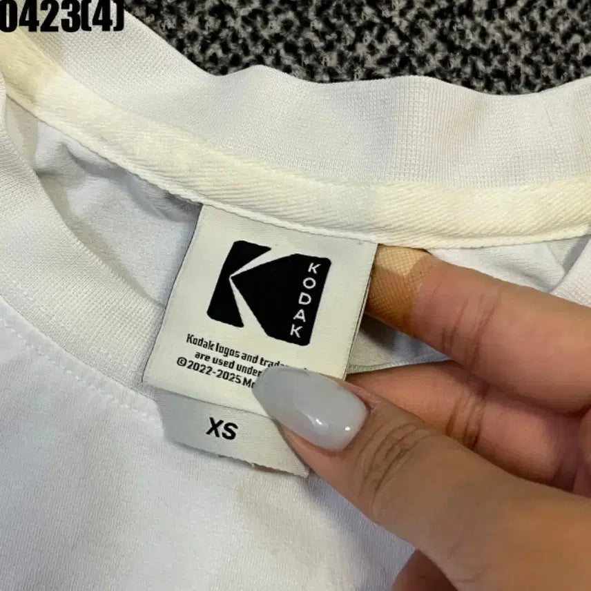 [SOLD OUT] 코닥 반팔 티셔츠 XS | 0423