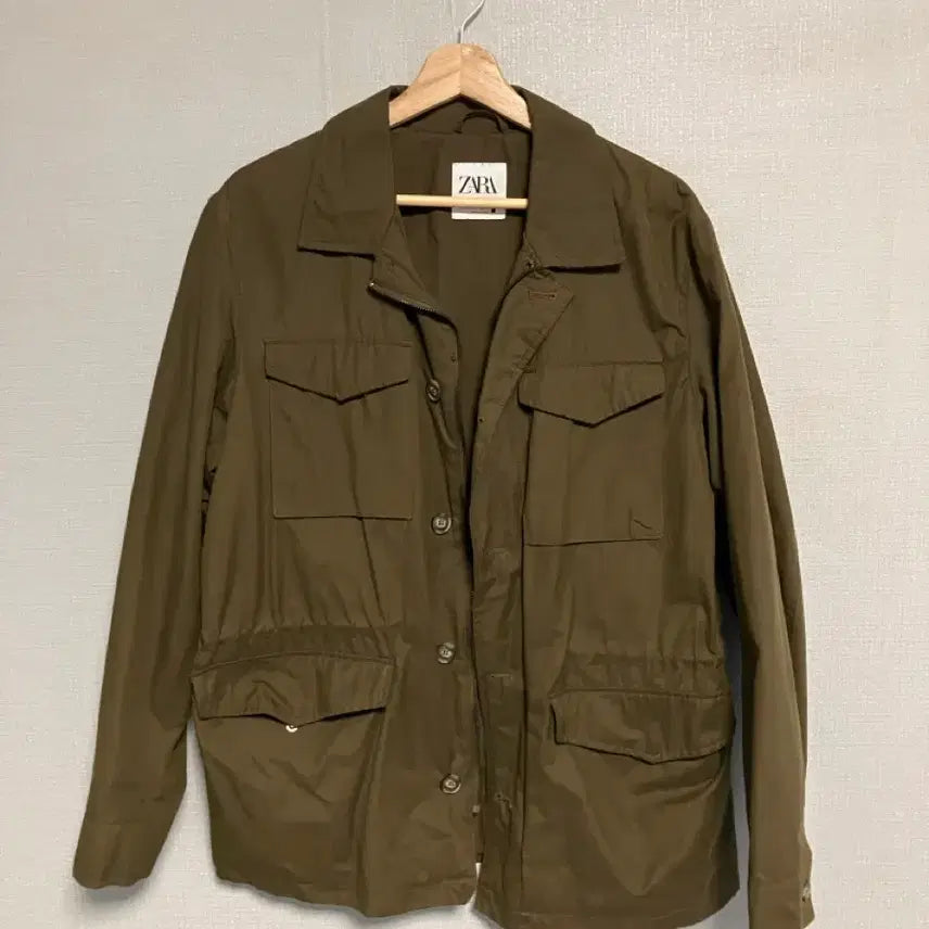 [BUNJANG] ZARA Field Jacket Khaki M / ZARA 필드 자켓 카키 M사이즈
