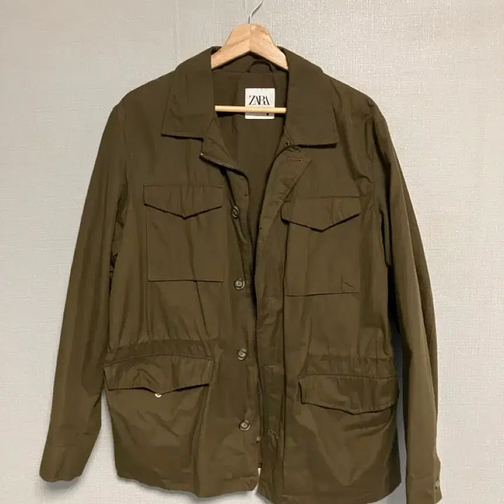 [BUNJANG] ZARA Field Jacket Khaki M / ZARA 필드 자켓 카키 M사이즈