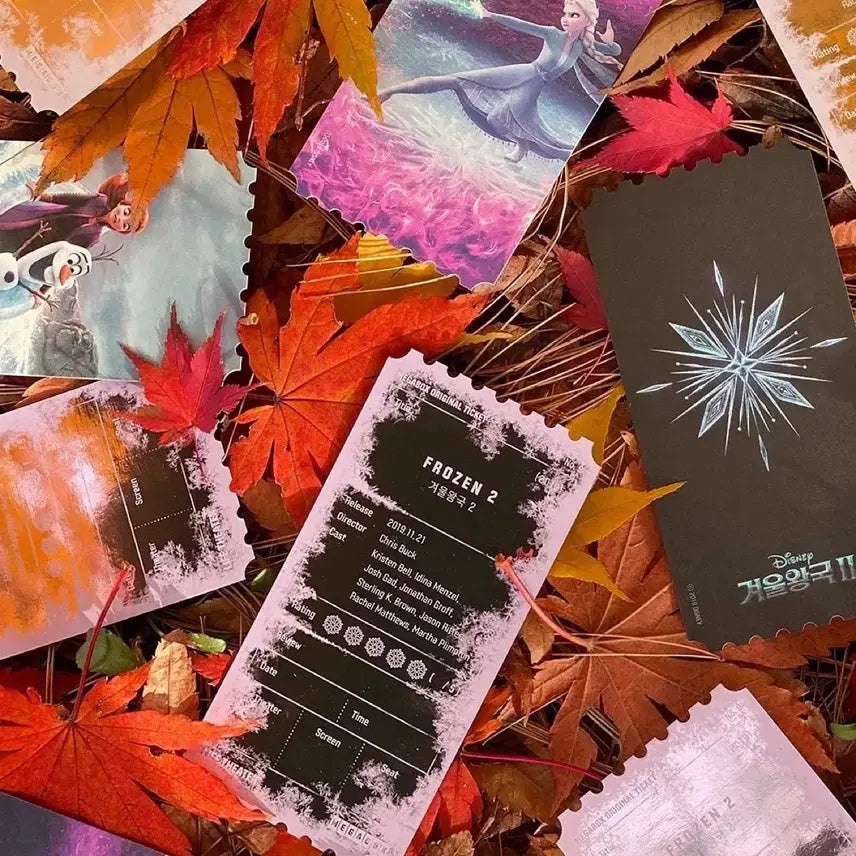 [BUNJANG] Frozen 2 Original Ticket Bundle Set / [영화 굿즈] 겨울왕국2 오리지널티켓
