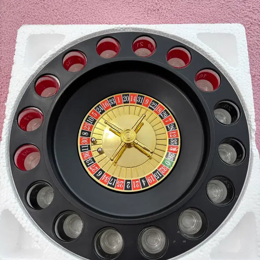[BUNJANG] Roulette Game Set / 룰렛 게임 세트 + 샷잔 포함
