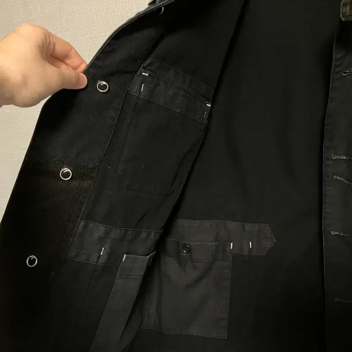 [SOLD OUT] 엔지니어드 가먼츠 블랙 워크 자켓 S