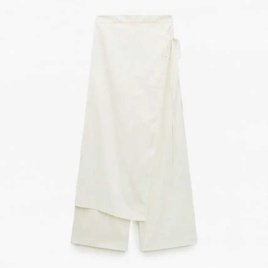 [BUNJANG] MIXXO Layered Wrap Skirt Pants / 미쏘 레이어드 랩 스커트 팬츠