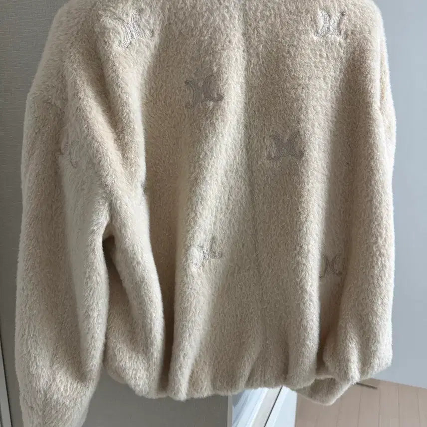 [BUNJANG] MINE Collarless Zip-up Jacket / 마인 엠블럼 칼라리스 집업 한섬