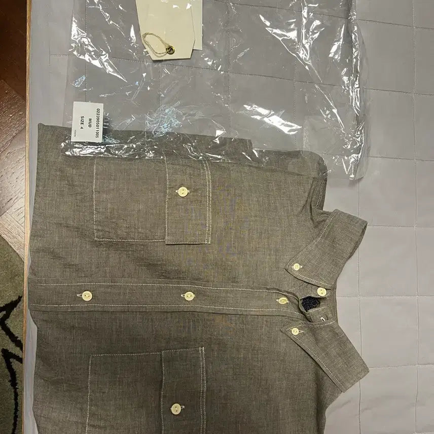 [BUNJANG] 비즈빔 visvim palmer shirt (n.d) mud / 비즈빔 visvim palmer shirt (n.d) mud