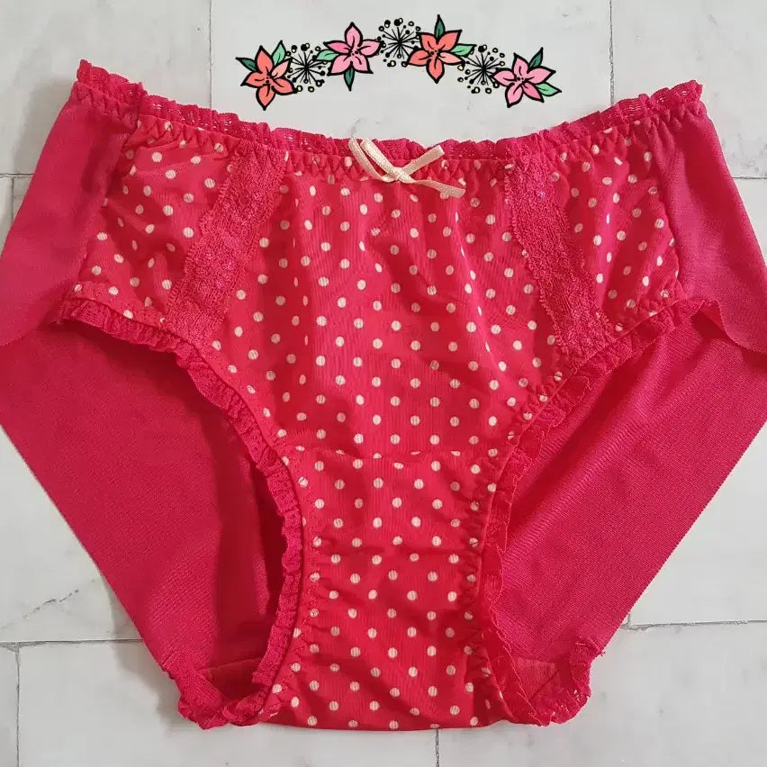 [SOLD OUT] (중고) 도트 여성팬티