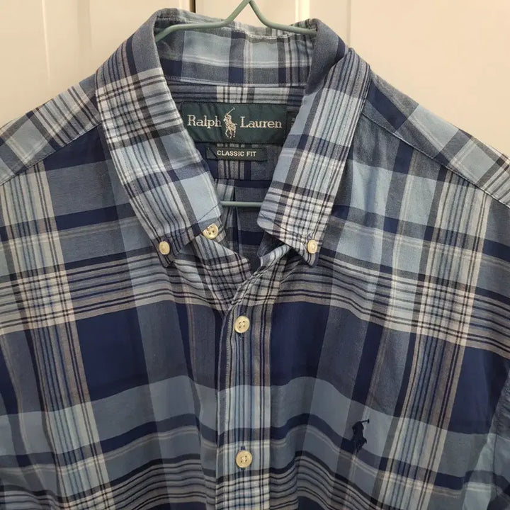 [SOLD OUT] 폴로 랄프로렌 남성 체크 반팔 셔츠 100