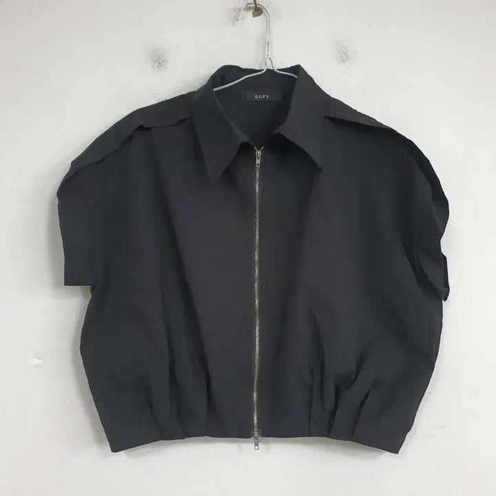 [SOLD OUT] GGPX 여성 24년 블랙 반팔 숏 자켓 66