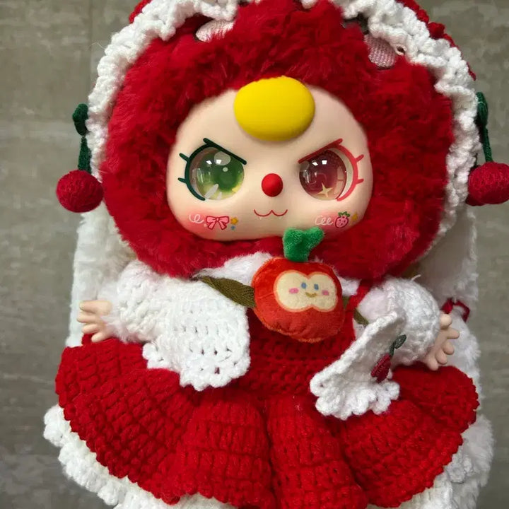 [SOLD OUT] 베이비쓰리 시크 사과400 토끼 뜨개옷