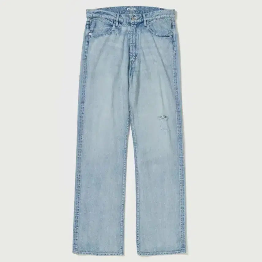 [SOLD OUT] 오라리 페이드 라이트 데님 와이드 팬츠