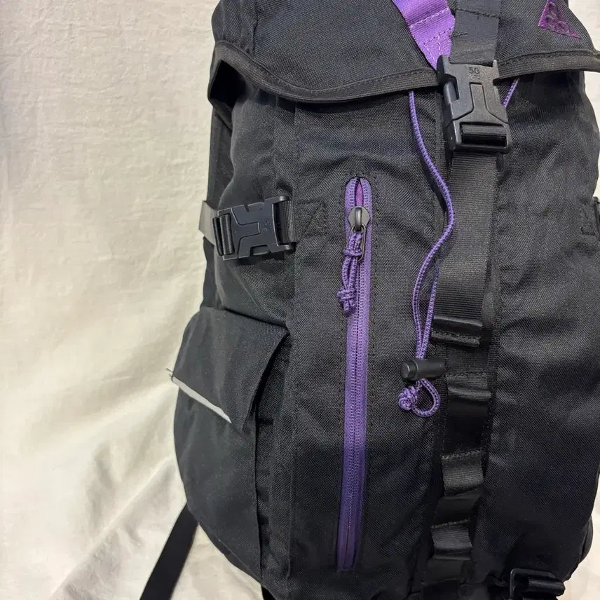 [BUNJANG] Nike ACG Purple Buckle Backpack / 나이키 acg 퍼플 버클 백팩