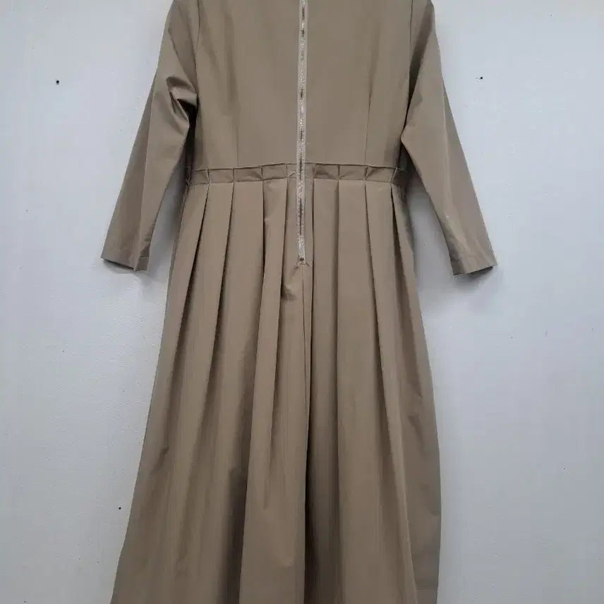 [BUNJANG] Unused Long Dress - Beige / 롱원핏M미사용