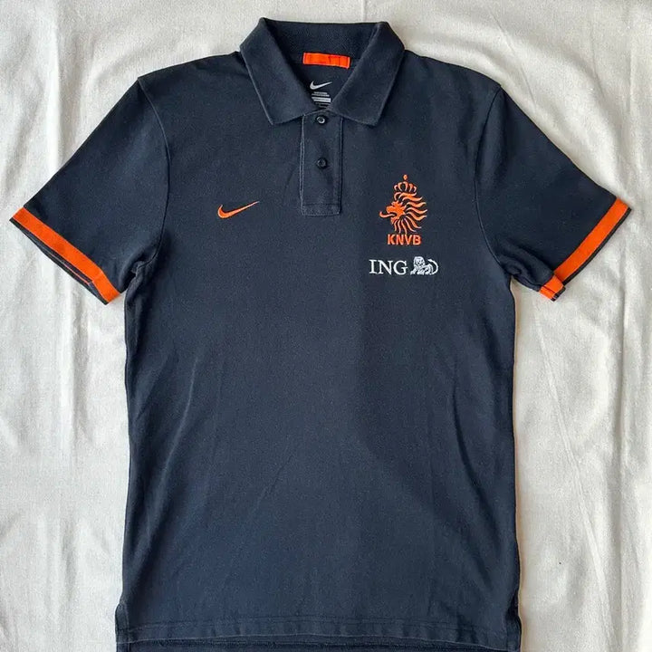 [BUNJANG] Nike Netherlands KNVB Polo Shirt / 나이키 네덜란드 축구 국가대표 KNVB 카라 반팔티 L