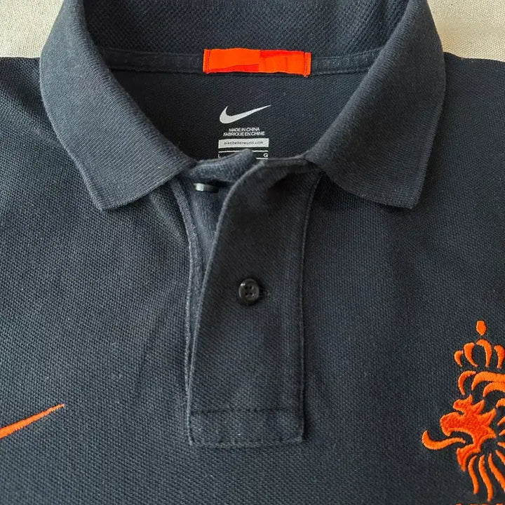 [BUNJANG] Nike Netherlands KNVB Polo Shirt / 나이키 네덜란드 축구 국가대표 KNVB 카라 반팔티 L