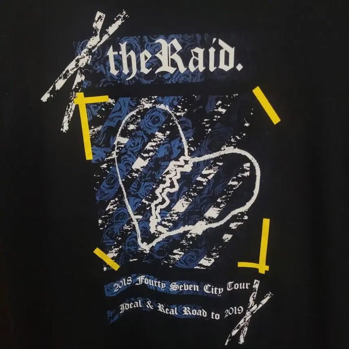 [BUNJANG] The Raid 2019 Tour T-Shirt / The Raid Oneman Tour 2019 Japanese Band