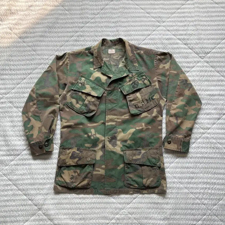 [BUNJANG] ERDL Jungle Fatigue Jacket S-R / 60s 오리지널 ERDL 정글 퍼티그 자켓 S-R