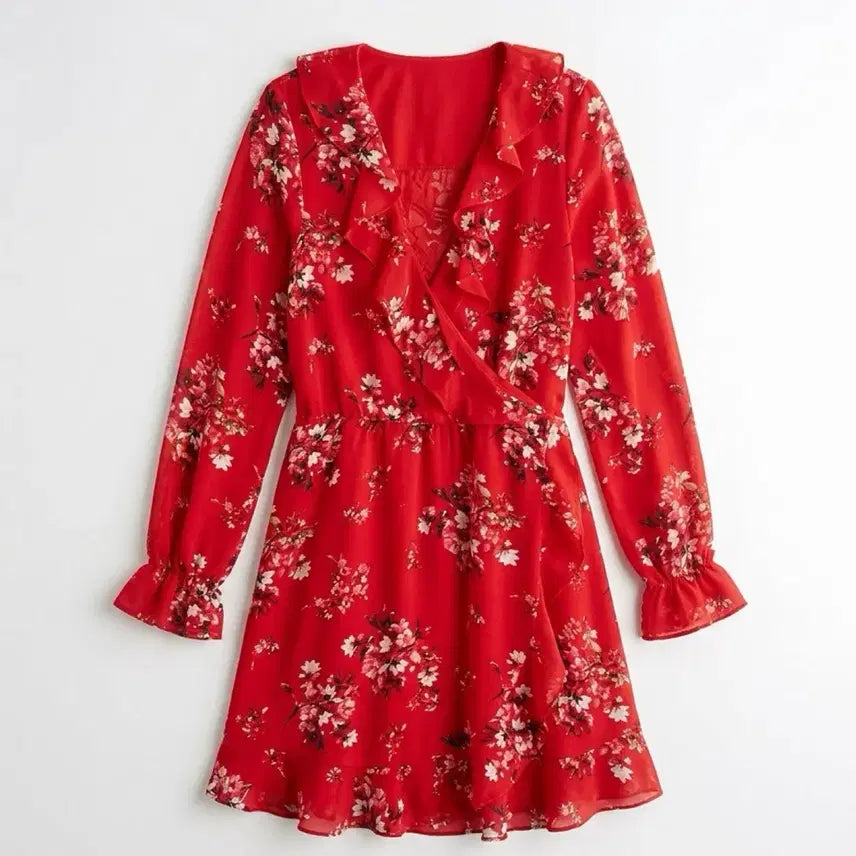 [BUNJANG] H&amp;M Floral Pattern Dress / 여성38/ H앤M 플로럴 패턴 원피스 에이치앤엠 RD 0-9