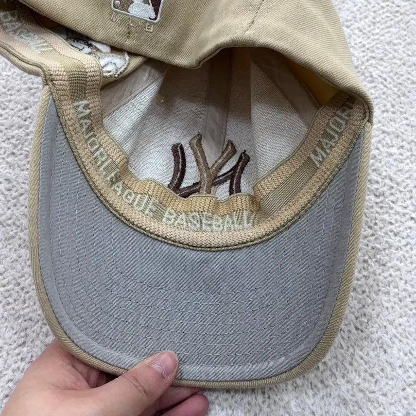 [BUNJANG] S-M MLB New York Yankees Logo Ball Cap / S-M MLB 뉴욕양키스 로고 볼캡 0424E