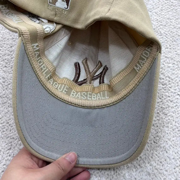 [BUNJANG] S-M MLB New York Yankees Logo Ball Cap / S-M MLB 뉴욕양키스 로고 볼캡 0424E