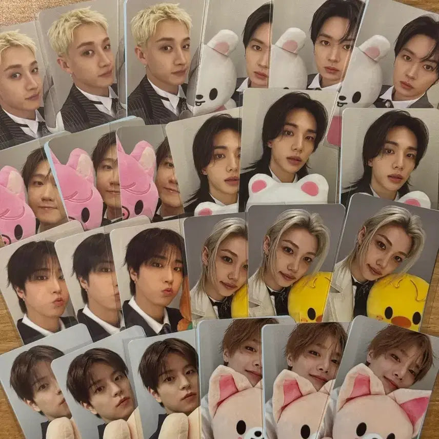 [SOLD OUT] 6set 스트레이키즈 스키즈 스키주 서울 팝업 ot8 오프라인 포카