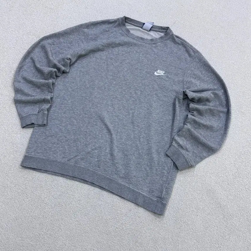 [BUNJANG] Nike Small Logo Crewneck Sweatshirt / XXL 나이키 스몰로고 맨투맨 티셔츠 0424E