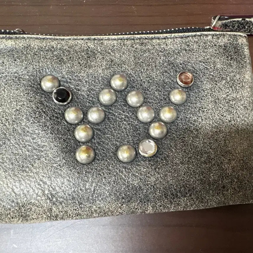 [BUNJANG] Open YY Studded Wallet / 오픈yy 스터드 지갑
