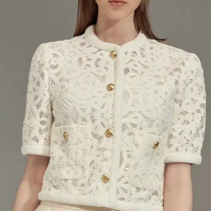 [BUNJANG] Lanvin Lace Detail Jacket / 랑방자켓
